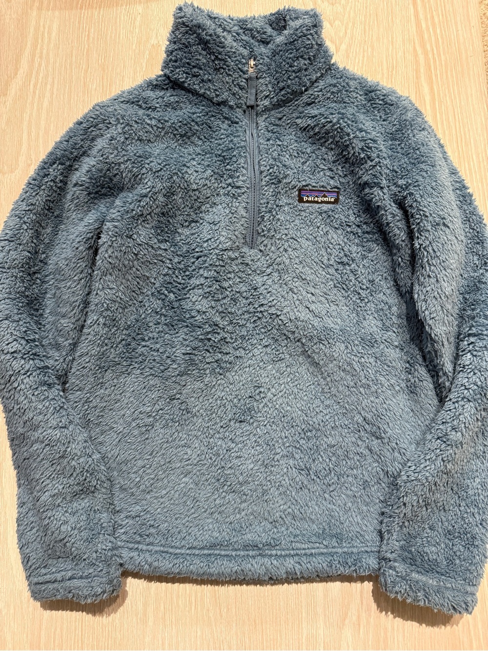 Patagonia Women's Plush Half-Zip Fleece Pullover - Slate Blue